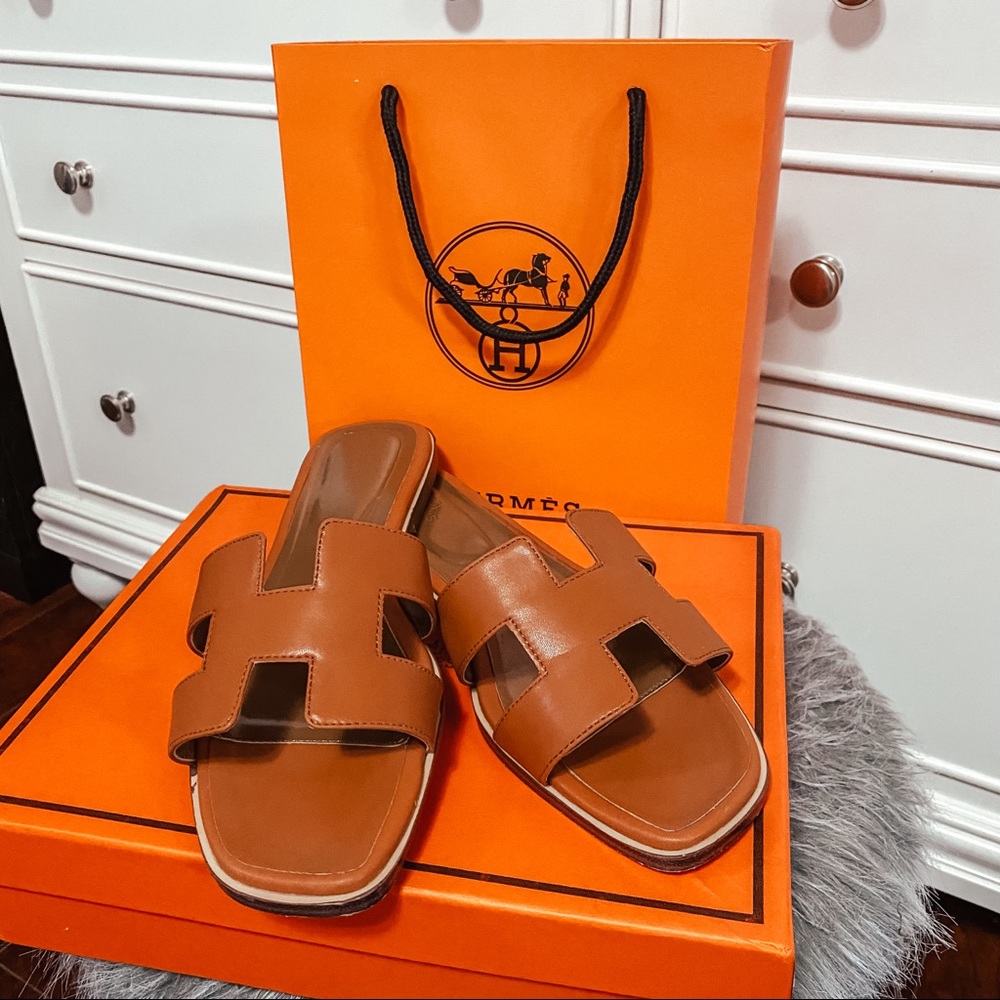 Flat Sandals in Brown US 10 Please Read Details!!!